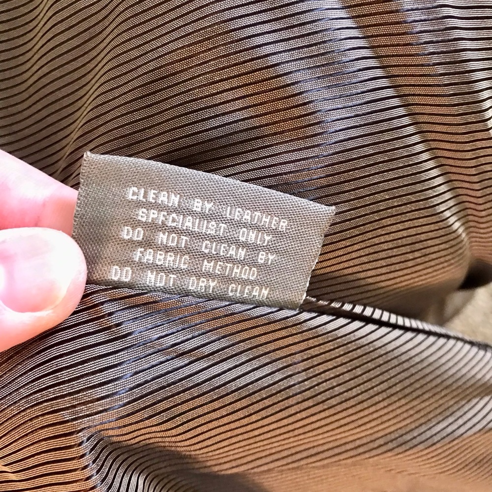 Brown Leather Jacket. - Picture 4 of 5